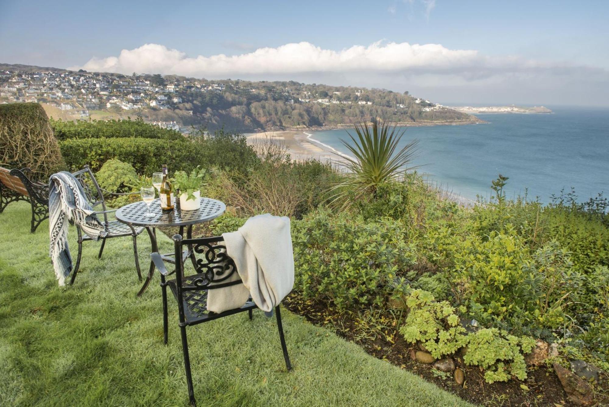 Вилла The Secret Seascape, Carbis Bay, St Ives Экстерьер фото